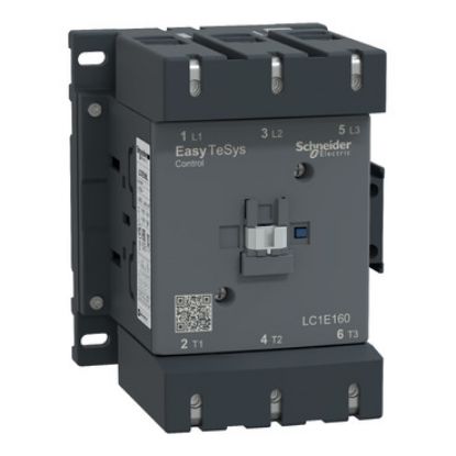 Picture of Contactor,Easy TeSys Control,LC1E,3P(3NO),AC-3,<=440V,160A,220V AC coil,50Hz