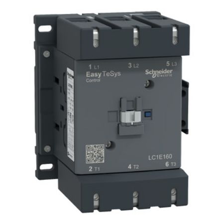Picture of Contactor,Easy TeSys Control,LC1E,3P(3NO),AC-3,<=440V,160A,220V AC coil,50Hz