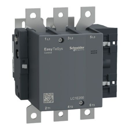Picture of Contactor,Easy TeSys Control,LC1E,3P(3NO),AC-3,<=440V,200A,110V AC coil,50Hz