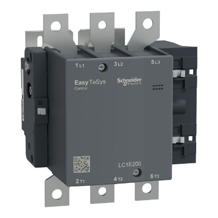 Picture of Contactor,Easy TeSys Control,LC1E,3P(3NO),AC-3,<=440V,200A,240V AC coil,50Hz