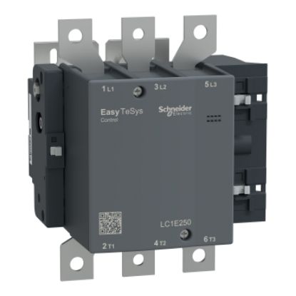 Picture of Contactor,Easy TeSys Control,LC1E,3P(3NO),AC-3,<=440V,250A,24V AC coil,50Hz