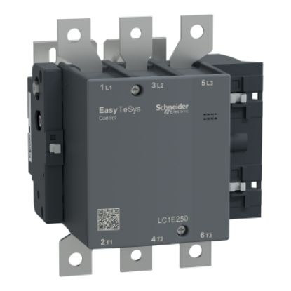 Picture of Contactor,Easy TeSys Control,LC1E,3P(3NO),AC-3,<=440V,250A,240V AC coil,50Hz