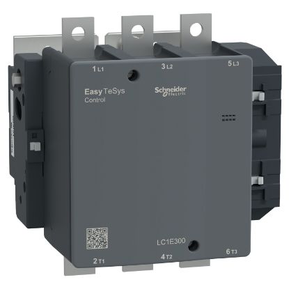 Picture of Contactor,Easy TeSys Control,LC1E,3P(3NO),AC-3,<=440V,300A,110V AC coil,50Hz