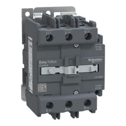Picture of Contactor,Easy TeSys Control,LC1E,3P(3NO),AC-3,<=440V,95A,24V AC coil,50Hz