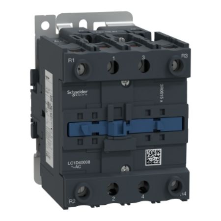 Picture of TeSys; TeSys Deca, Contactor, 4P(2NO+2NC),AC-1 <=440V 60 A 415V AC 50/60Hz coil