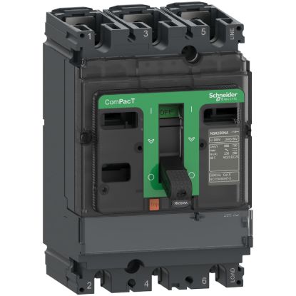 Picture of Switch disconnector, ComPacT NSX100NA, 3 poles, fixed, thermal current Ith 100A
