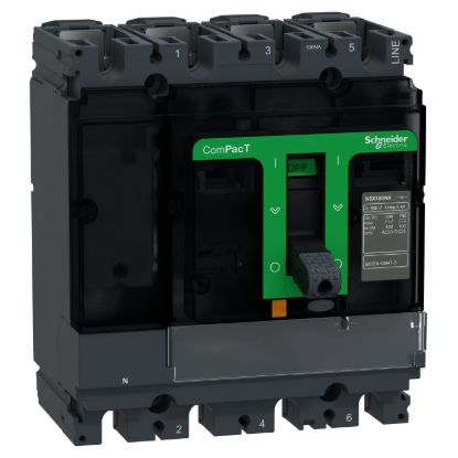 Picture of Switch disconnector, ComPacT NSX100NA, 4 poles, fixed, thermal current Ith 100A