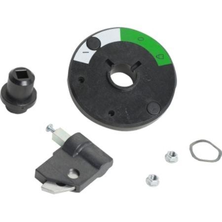 Picture of Front, side rotary handle C60 / 120 and NC45 / 100 / 125 - black handle