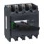 Picture of switch disconnector, Compact INS400, 400A, standard version with black rotary handle, 4 poles