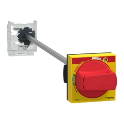 Picture of TeSys; TeSys Deca, Extended rotary handle kit, IP54, red handle, with trip indication, for GV2L-GV2P