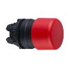 Picture of Head for non illuminated push button, Harmony XB5, red mushroom 30mm, 22mm, spring return, unmarked