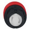Picture of Head for non illuminated push button, Harmony XB5, red mushroom 30mm, 22mm, spring return, unmarked