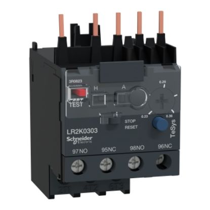 Picture of differential thermal overload relay, TeSys K, 0.23...0.36A, class 10A