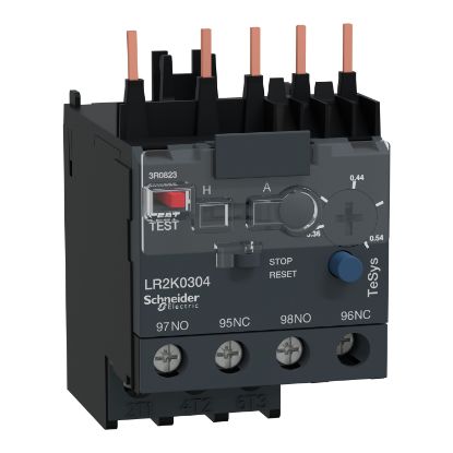 Picture of differential thermal overload relay, TeSys K, 0.36...0.54A, class 10A