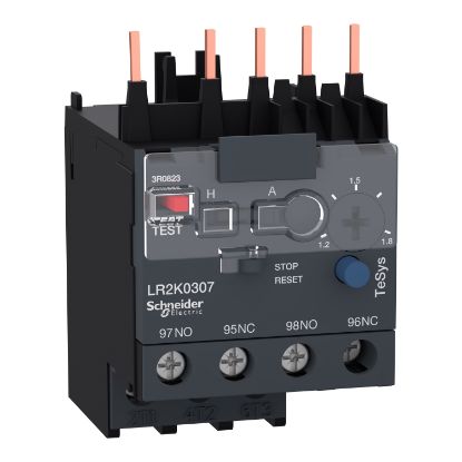 Picture of differential thermal overload relay, TeSys K, 1.2...1.8A, class 10A