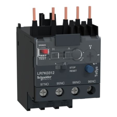 Picture of Thermal overload relay,TeSys K,3.7-5.5 A,class 10A