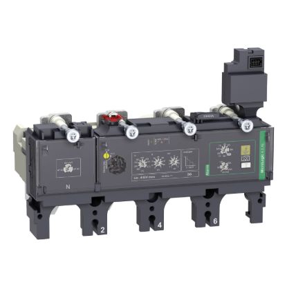 Picture of Trip unit MicroLogic Vigi 4.3AL, ComPacT NSX630, 4 poles, electronic basic protections, earth leakage alarm, 570A