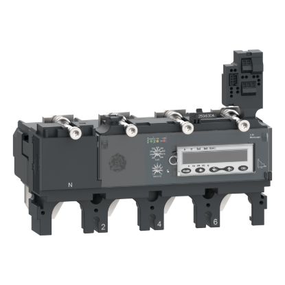 Picture of Trip unit MicroLogic 5.3E, ComPacT NSX630, 4 poles, electronic basic protections, energy meter, 630A rating