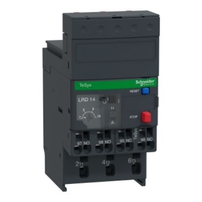 Picture of Thermal overload relay,TeSys Deca,7-10A,1NO+1NC,class 10A,spring terminal