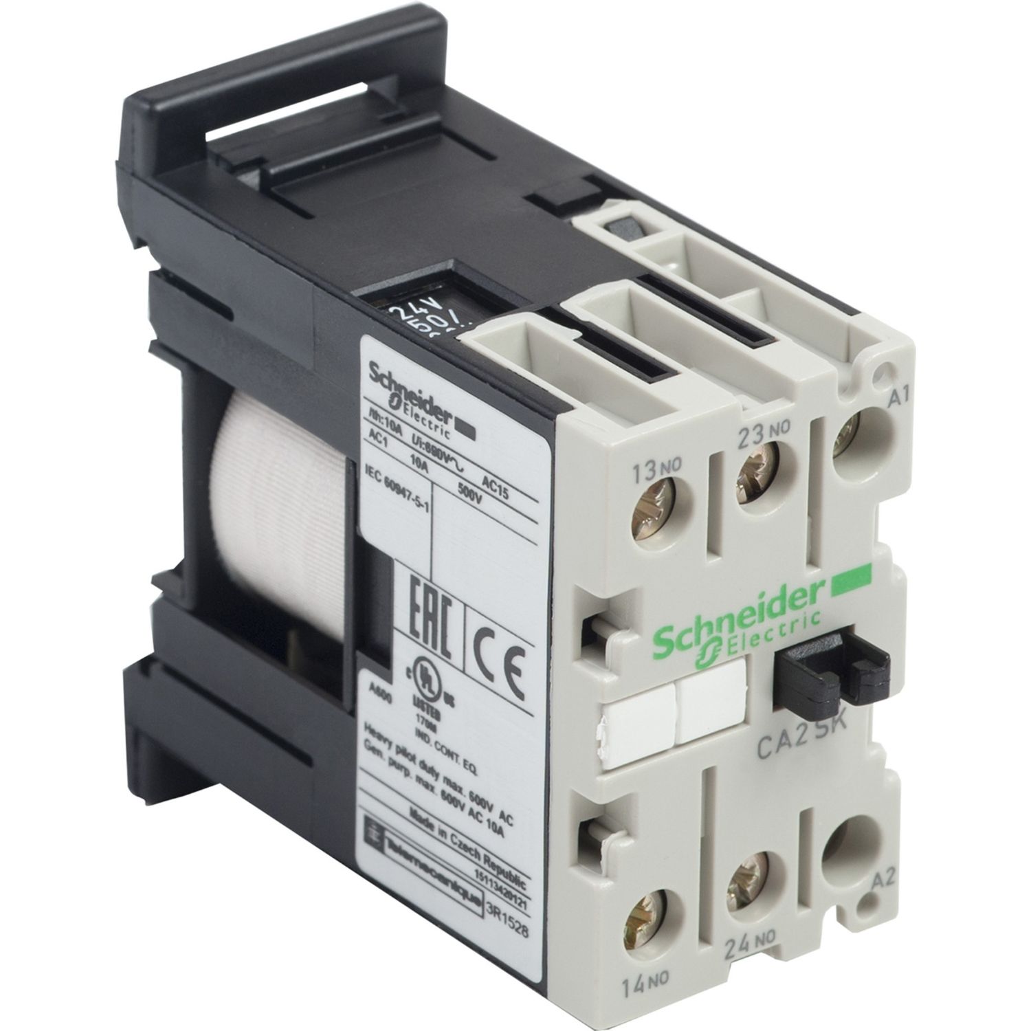 Picture of Control Relay, TeSys K, 2 NO, <= 690 V, 240 V AC coil