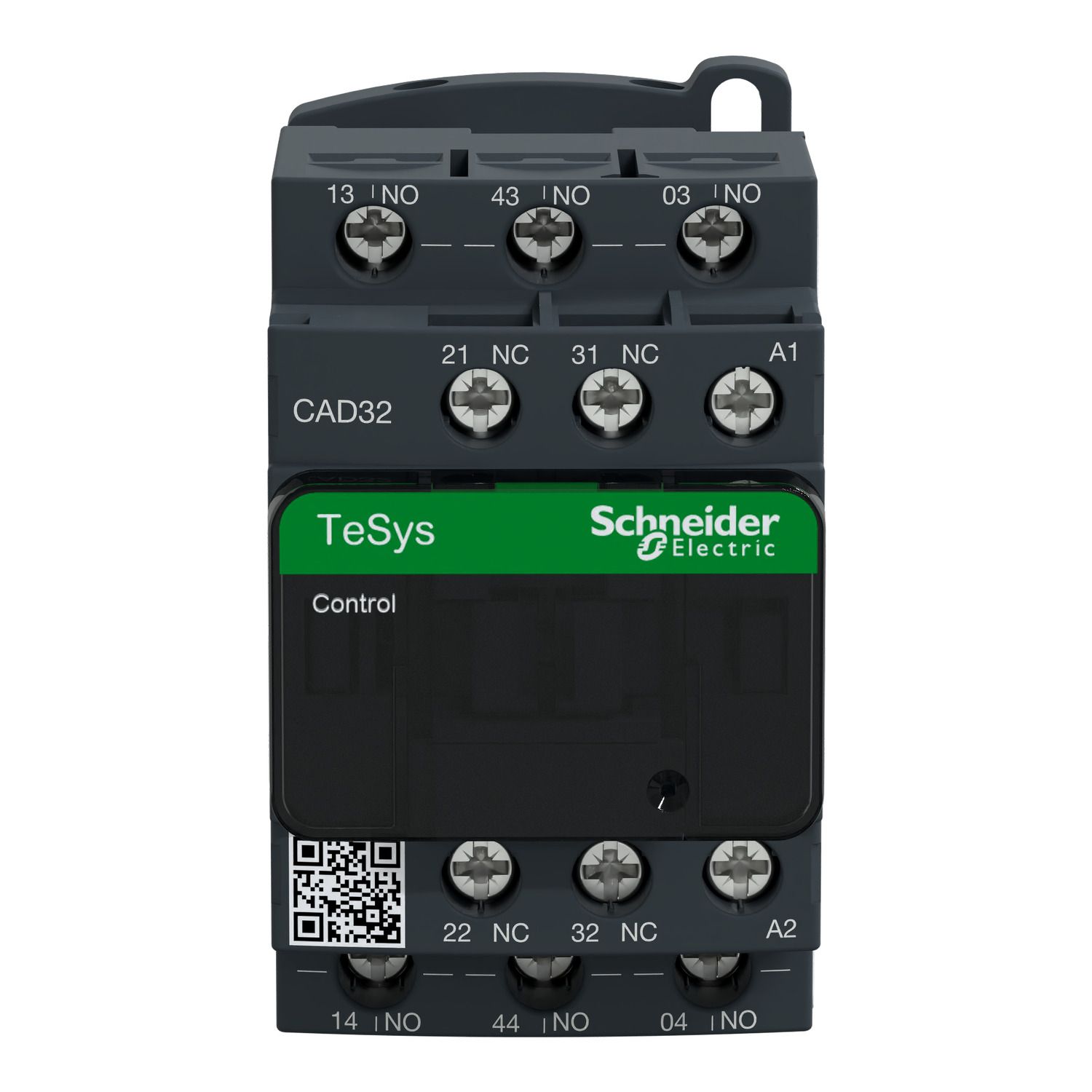Picture of Control Relay, TeSys K, 3NO+2NC, 0 to 690V, 12VDC low consumption coil, screw clamp