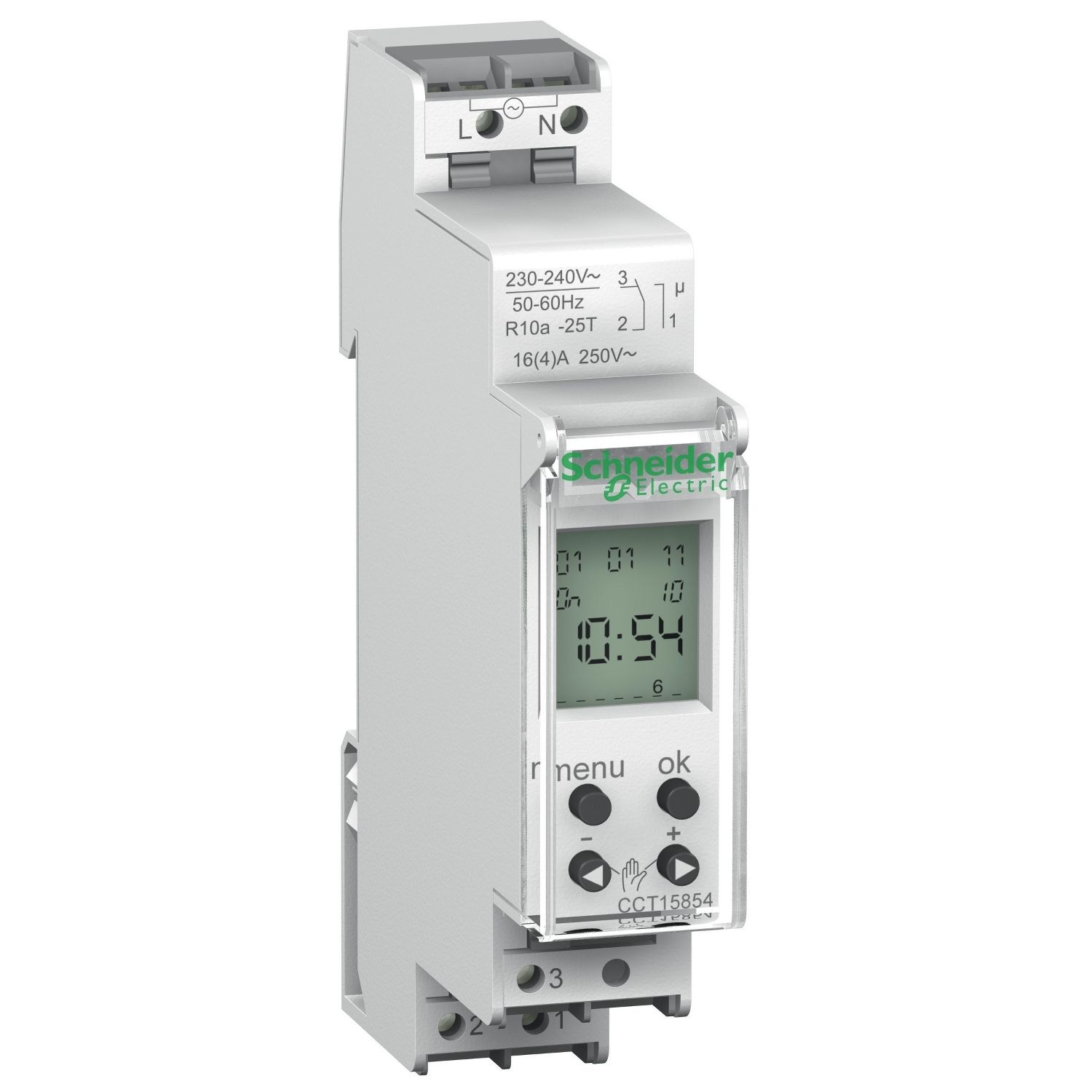 Picture of Digital Time Switch, Acti9, 24 Hours + 7 Days