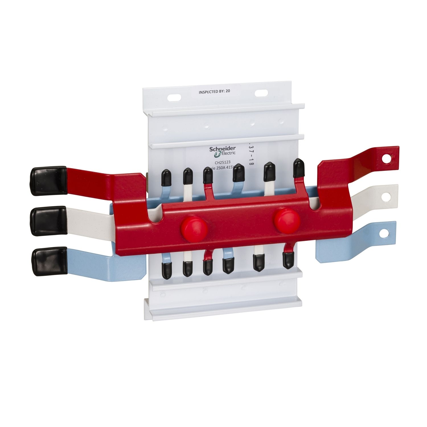Picture of MSC Chassis 3PH, Acti9, 250A, Hybrid 18/27mm for MCB & RCBO 24 poles, Dual Feed