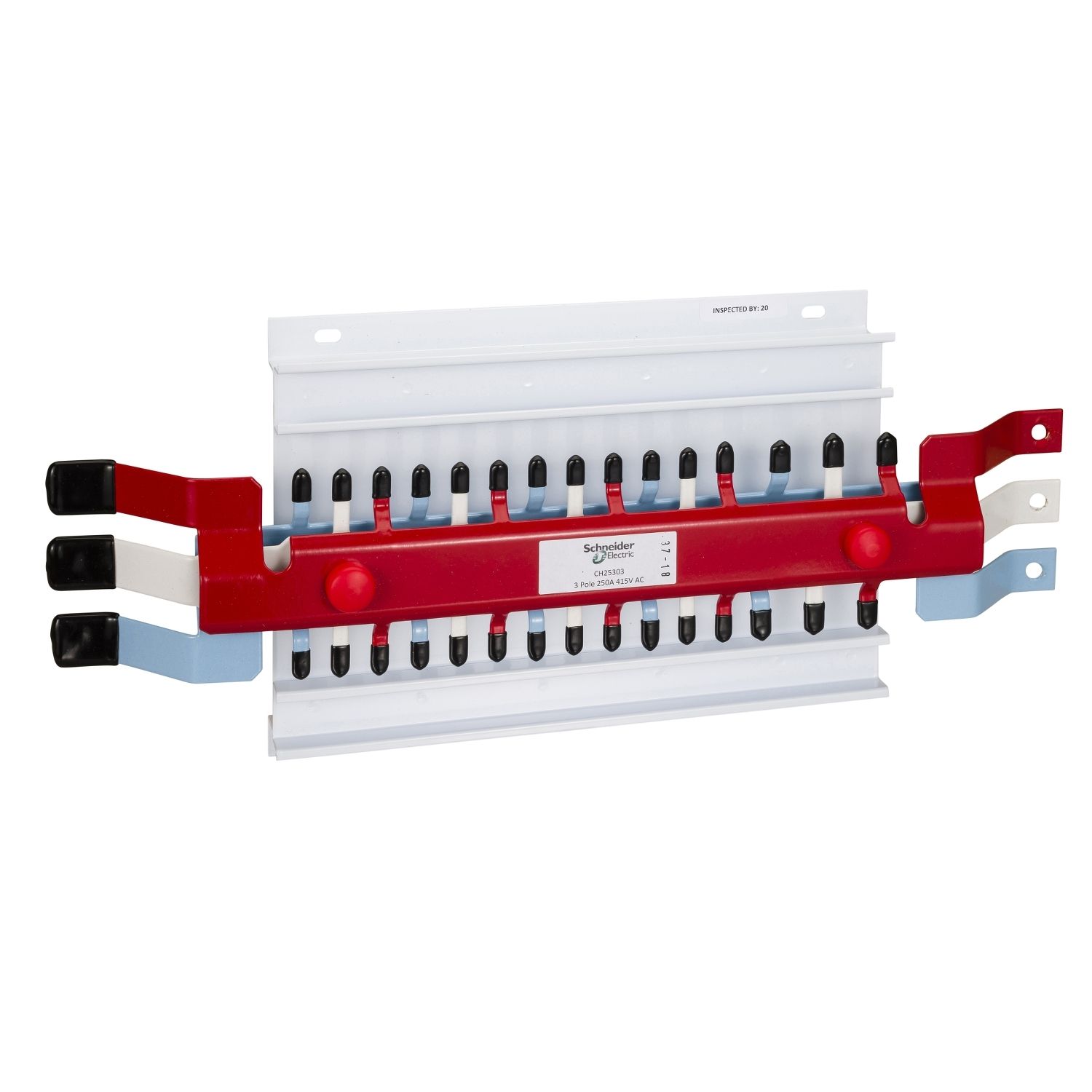 Picture of MSC Chassis 3PH, Acti9, 400A, Hybrid 18/27mm for MCB & RCBO 36 poles, Dual Feed