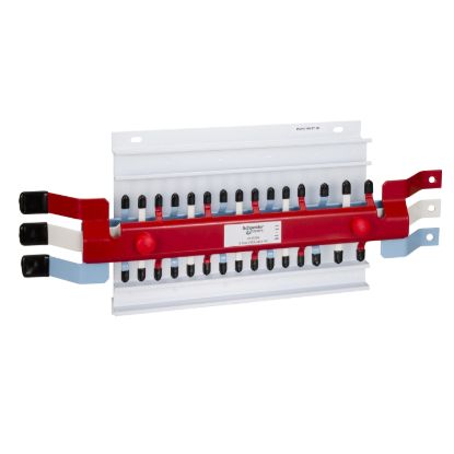 Picture of MSC Chassis 3PH, Acti9, 400A, Hybrid 18/27mm for MCB & RCBO 36 poles, Dual Feed
