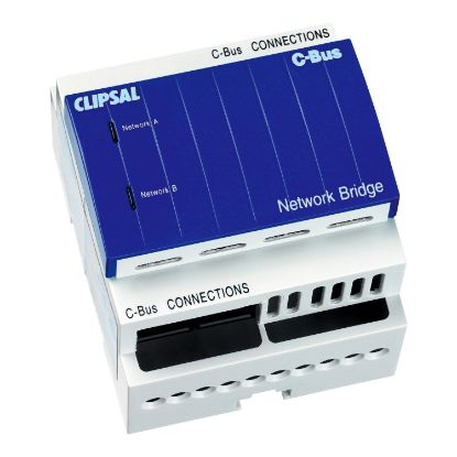 Picture of C-Bus Control and Management System, Network Bridge Housed in A 4M Din Rail Enclosure