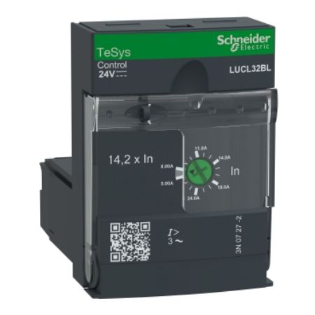Picture of Standard control unit, TeSys Ultra, 3P, 8 to 32A, 690VAC, magnetic protection, 24VDC coil
