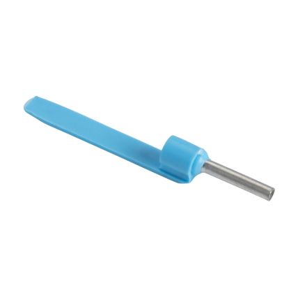Picture of Cable end, Linergy TR cable ends, Single conductor, blue, 2.5mmÂ², medium size, markable, insulated, 10 sets of 100