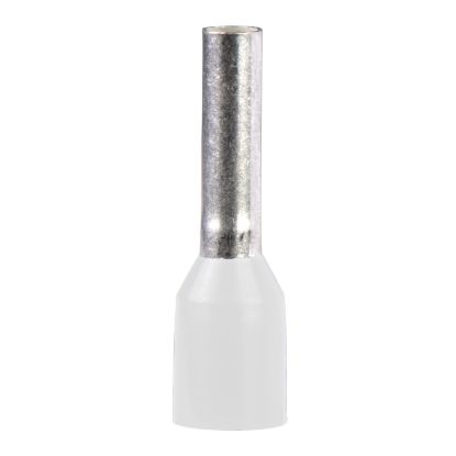 Picture of Cable ends, Linergy TR cable ends, single conductor, white, 0.5mmÂ², Ferrules with sleeve, medium size, 1 bag