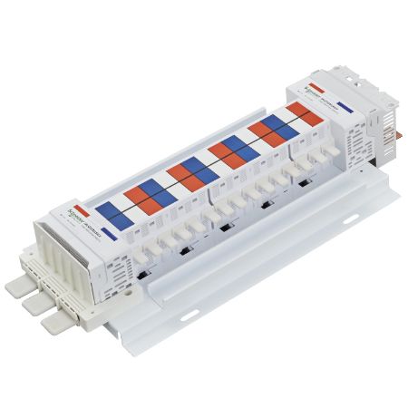 Picture of Acti9, SAU Chassis, Acti9, 250A, 3Ph, 30 poles, 18mm for iC60 MCB and RCBO, dual feed