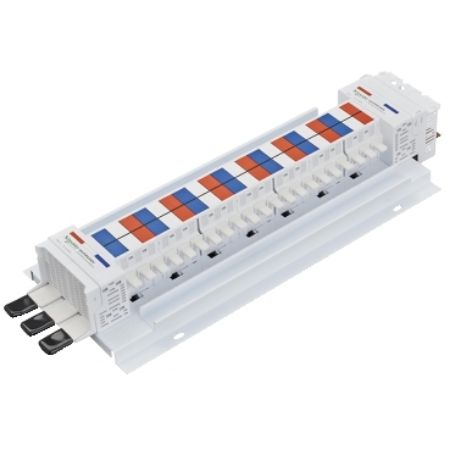 Picture of Acti9, SAU Chassis, Acti9, 250A, 3Ph, 42 poles, 18mm for iC60 MCB and RCBO, dual feed