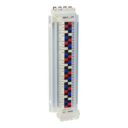 Picture of Acti9, SAU Chassis, Acti9, 250A, 3*(1Ph+N), 64 poles, 18mm for iC60 MCB and RCBO, dual feed
