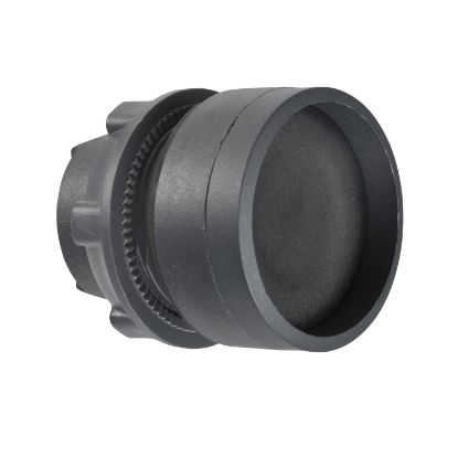 Picture of Head for non illuminated push button, Harmony XB5, black recessed, 22mm, spring return, unmarked
