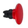 Picture of Head for non illuminated pushbutton, Harmony XB5, plastic, red, mushroom 60mm, 22mm, spring return