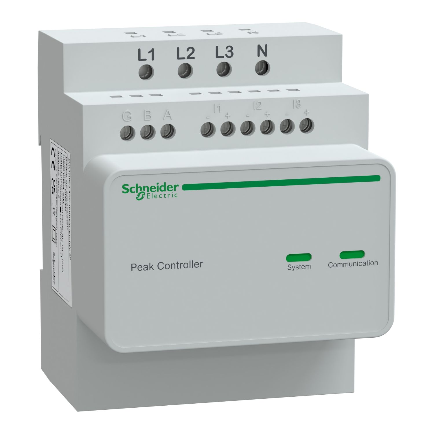 Picture of Anti-tripping module, EVlink Home, 3P, maximum current allowed to charging station manually setting from 16A to 50A