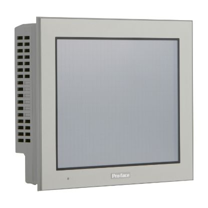 Picture of 10.4 touch panel display, VGA, Matrix, 2xCOM, ETH, USB A & mini-B, SD, 24VDC