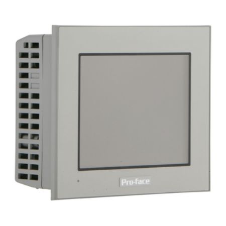 Picture of 5.7 touch panel display, QVGA, Analog-Single, 2xCOM, ETH, USB A & mini-B, SD, 24VDC