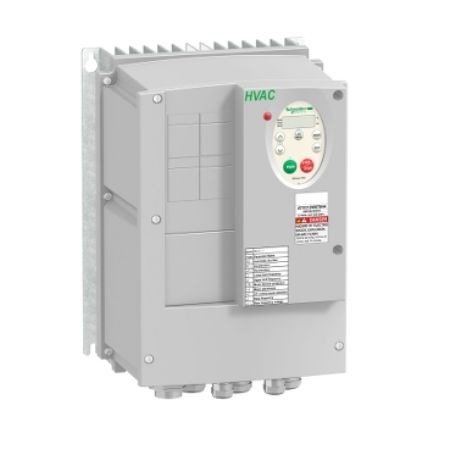 Picture of variable speed drive, Altivar 212, 2.2kW, 3hp, 480V, 3 phases, with EMC class C1, IP55