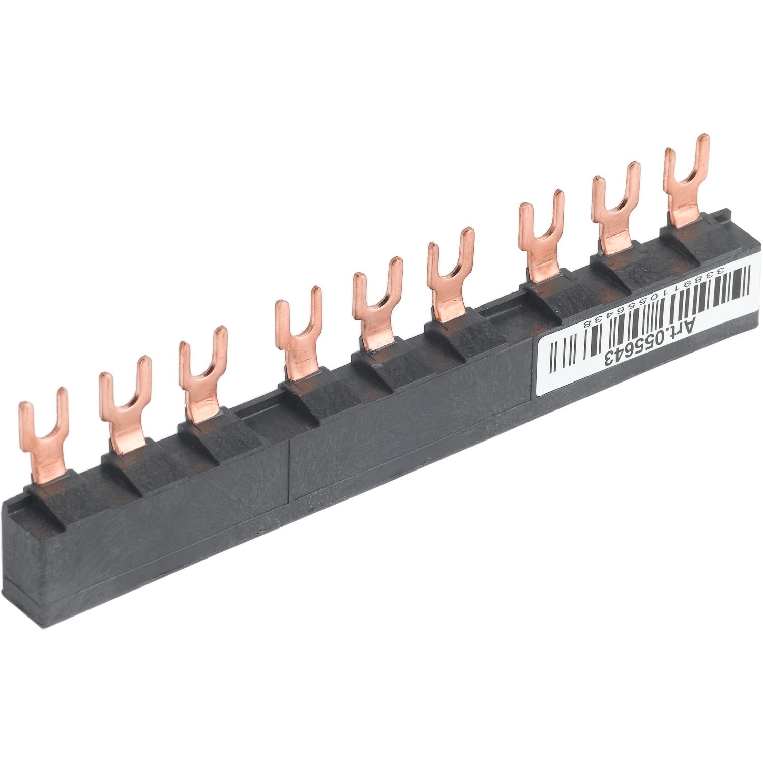 Picture of Linergy FT, Comb busbar, 63A, 3 tap-offs, 45mm pitch