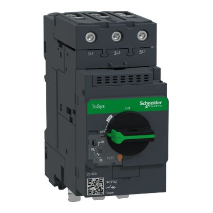 Picture of Motor circuit breaker,TeSys Deca frame 3,3P,23-32A,thermal magnetic,EverLink,without downstream