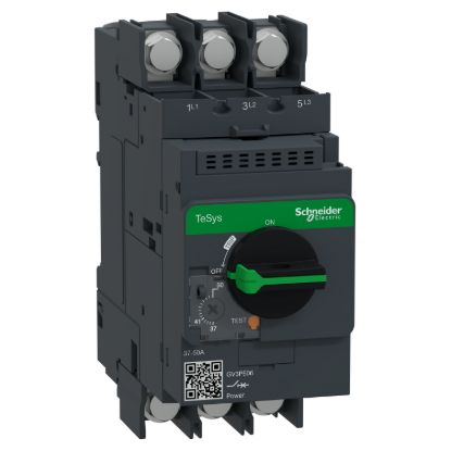 Picture of Motor circuit breaker,TeSys Deca frame 3,3P,37-50A,thermal magnetic,lugs terminals