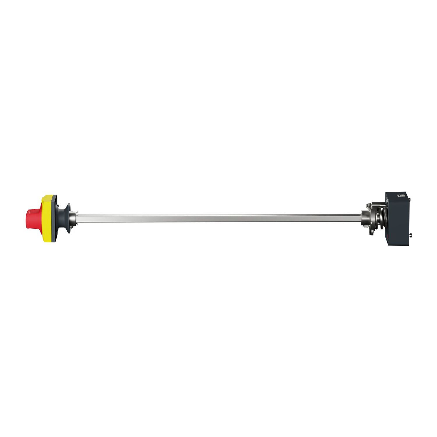 Picture of Rotary handle kit, TeSys GV4, TeSys GV4, extended, fixed, red, IP54