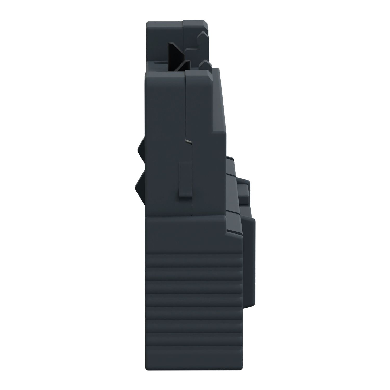 Picture of Add-on contact block,TeSys Deca Frame 2/3,1NC+1NO(fault),front,for GV2/GV3(except GV3ME)