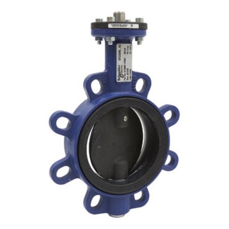 Picture of VF208W Butterfly Valve, 2-Way, DN125, Wafer Flanged, Zinc Plated Disc, EPDM Liner, Kvs 1025 mÂ³/h, Max âˆ†P 600 kPa.