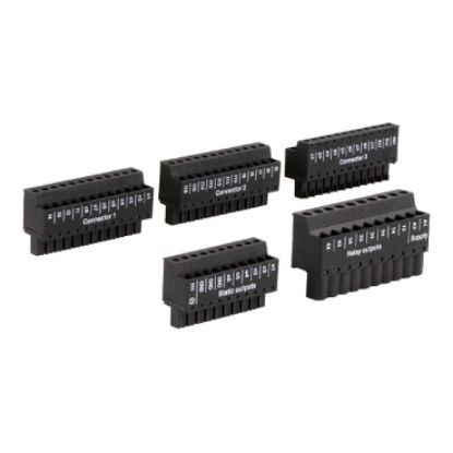 Picture of plug-in screw connector - for XPSMC32Z configurable safety controller