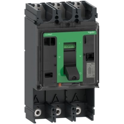 Picture of Circuit breaker basic frame, ComPacT NSX630F, 36kA/415VAC, 3 poles, 630A frame rating, without trip unit